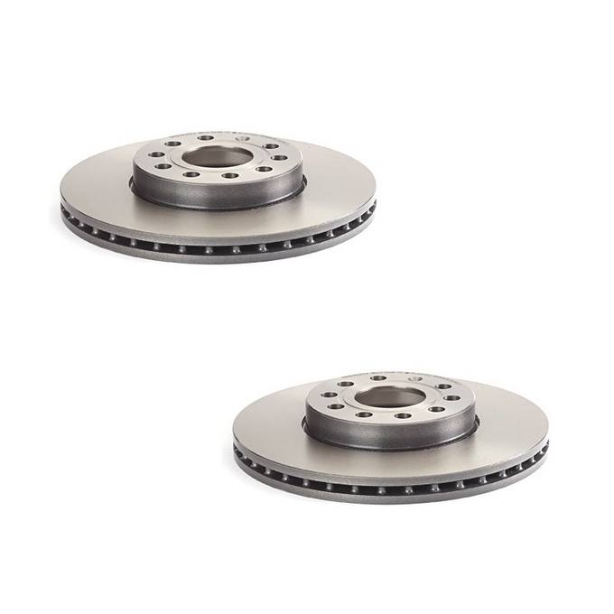 Audi VW Brakes Kit - Pads and Rotors Front (288mm) (Ceramic) 8V0698151G - Brembo 4026481KIT